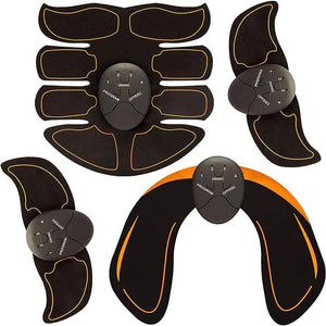 EMS Abdominal Muscle Toning Trainer ABS Stimulator Toner Fitness Binder Gym Belt Rieworkes