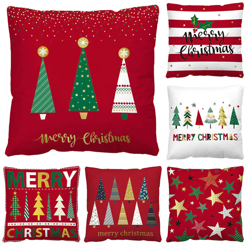 Christmas Plaid Pillow Cover Rieworkes