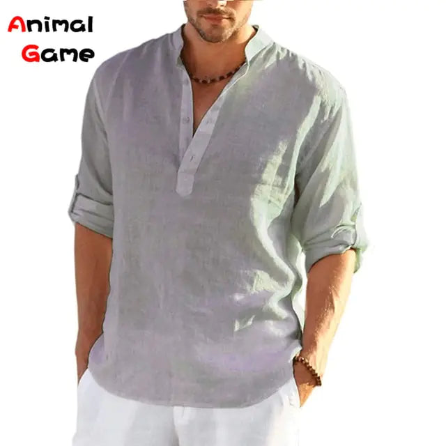 Linen Long Sleeve T-Shirt Rieworkes