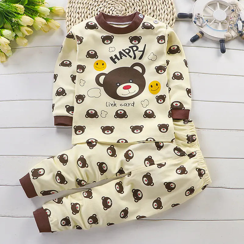 Boys' Cotton Autumn Winter Underwear Set (Wholesale) Mimarta