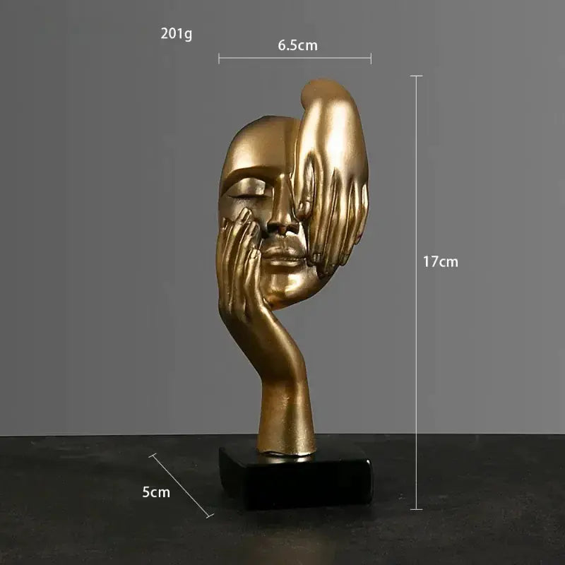 Abstract Character Statue - Nordic Luxury Desktop Decor Mimarta