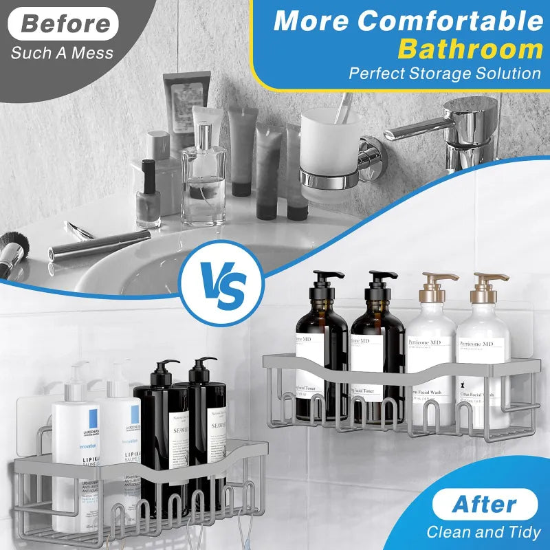 Bathroom Punch-free Storage Rack Wall-mounted Wall Mount Mimarta