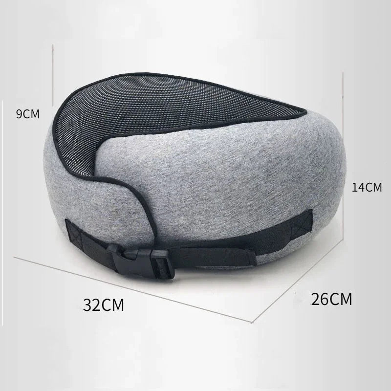 Memory Foam Travel Neck Pillow Rieworkes