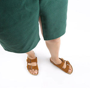 Flat Non-slip Cork Slippers For Men And Women Rieworkes