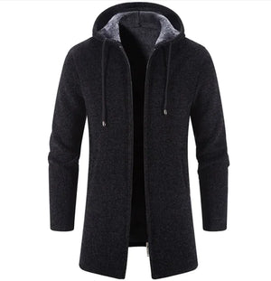 Men's All-Season Fleece-Lined Trend Cardigan – Versatile and Stylish Rieworkes