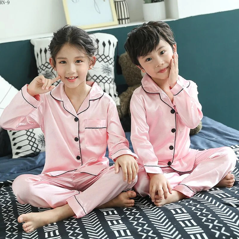Spring Pajamas Suit For Children Rieworkes