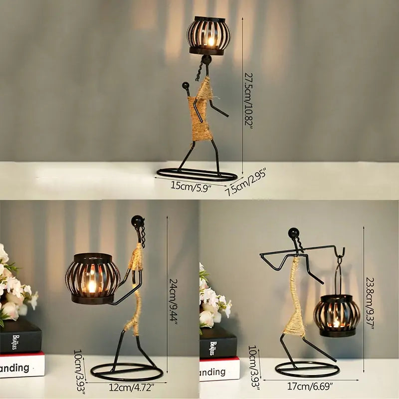 Lantern Shape Candlestick Rieworkes