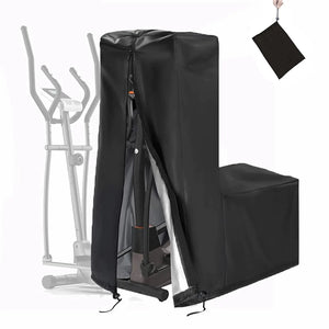 Elliptical Cover Waterproof Elliptical Exercise Machine Cover Exercise Trainer Cover for Home and Gym (Black 55L x 25W x 65H) Mimarta