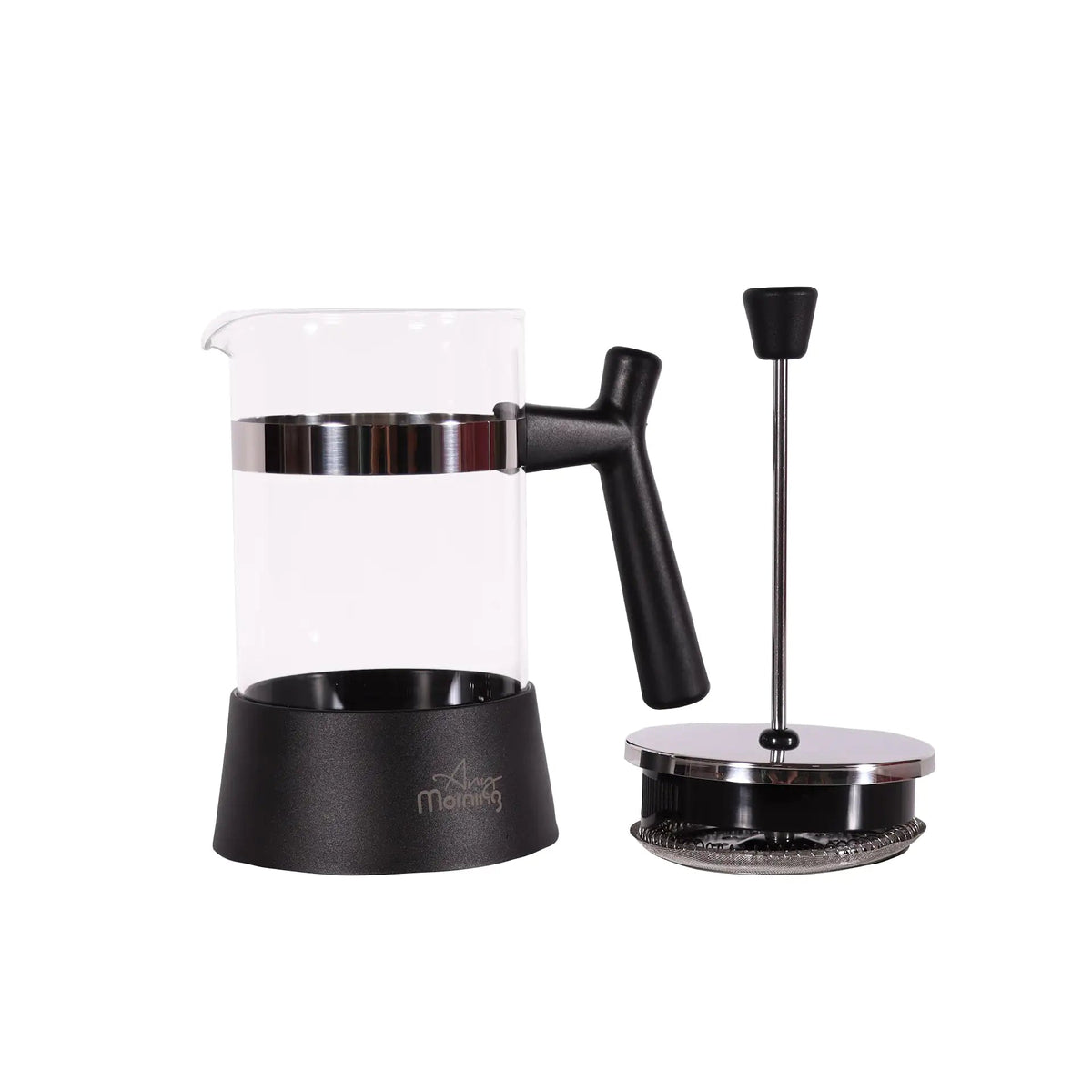 Any Morning French Press Coffee and Tea Maker, 600 ml – 3 Cups, 20 oz Rieworkes