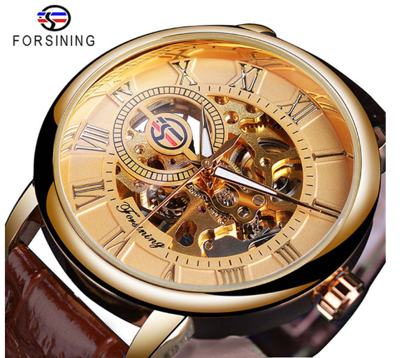 Men's Hollow Design Mechanical Watch Mimarta