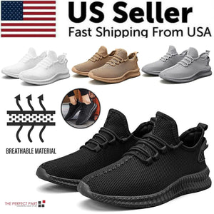 Running Shoes Sneakers Casual Men's Outdoor Athletic Jogging Sports Tennis Gym Rieworkes