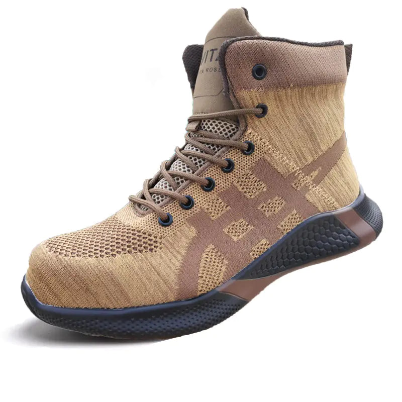 Men's Winter Plush Safety Work Boots - Warm &amp; Breathable Mimarta