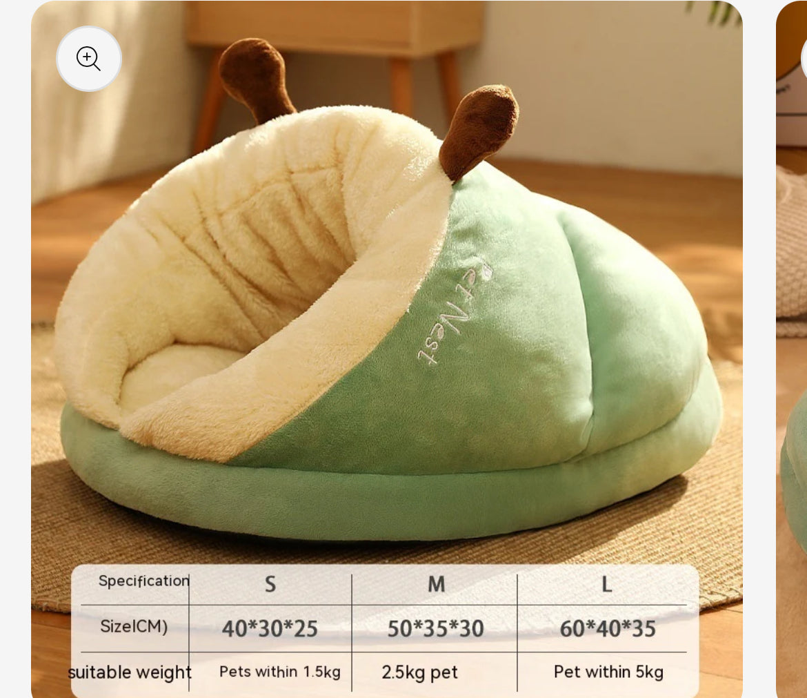 Pet Bed Winter Cat Dog Slippers Small Nest Mimarta