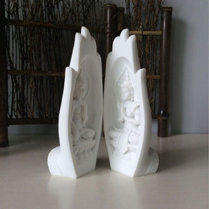 Creative Resin Buddha Hand Sculpture for Home Decor Mimarta