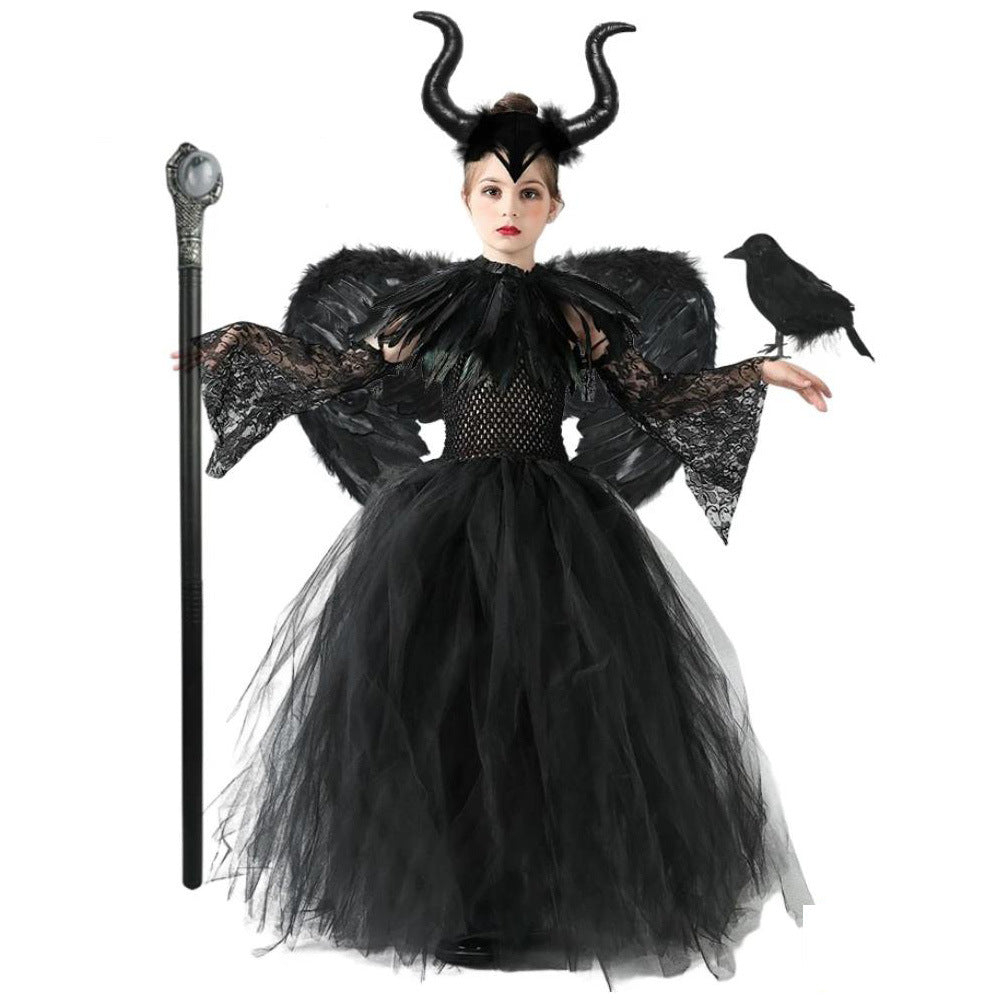 Sleeping Queen Halloween Costume Dress for Kids Mimarta