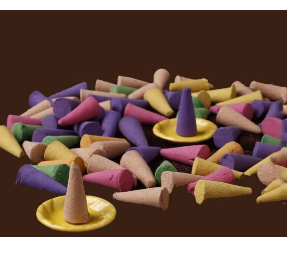 Mixed Scented Incense Cones in Tower Box (One Box) Mimarta