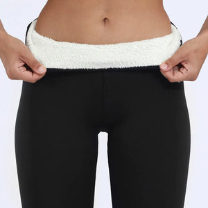 Winter Leggings Warm Thick High Stretch Lamb Cashmere Leggins Skinny Fitness Woman Pants Mimarta