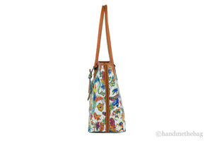 Dooney & Bourke Disney Large Jungle Book Shoulder Tote Rieworkes