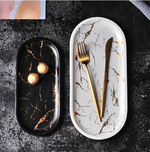 Nordic Style Fish Plate - Creative Ceramic Dish Mimarta