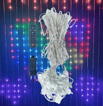 Color Waves LED Curtain Sync Lights Rieworkes