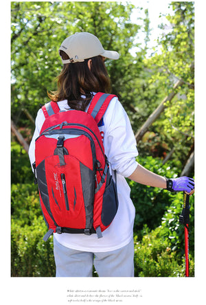 40L Men Women Travel Backpack Rucksack Camping Laptop Hiking School Book Bag USA Rieworkes