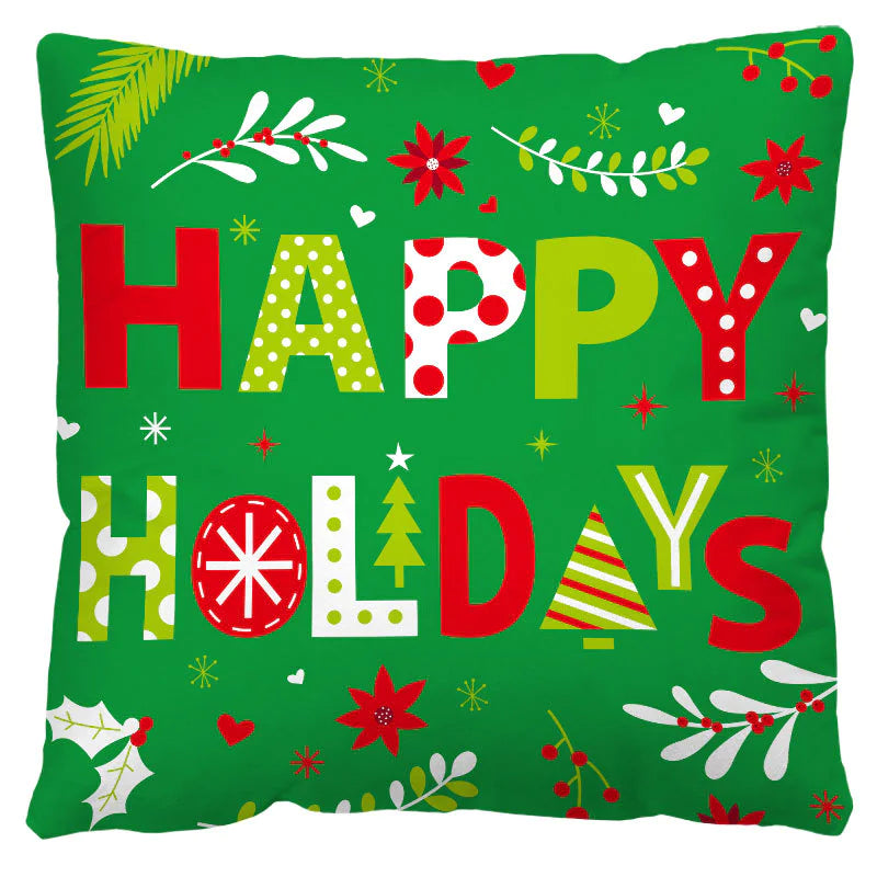 Christmas Plaid Pillow Cover Rieworkes