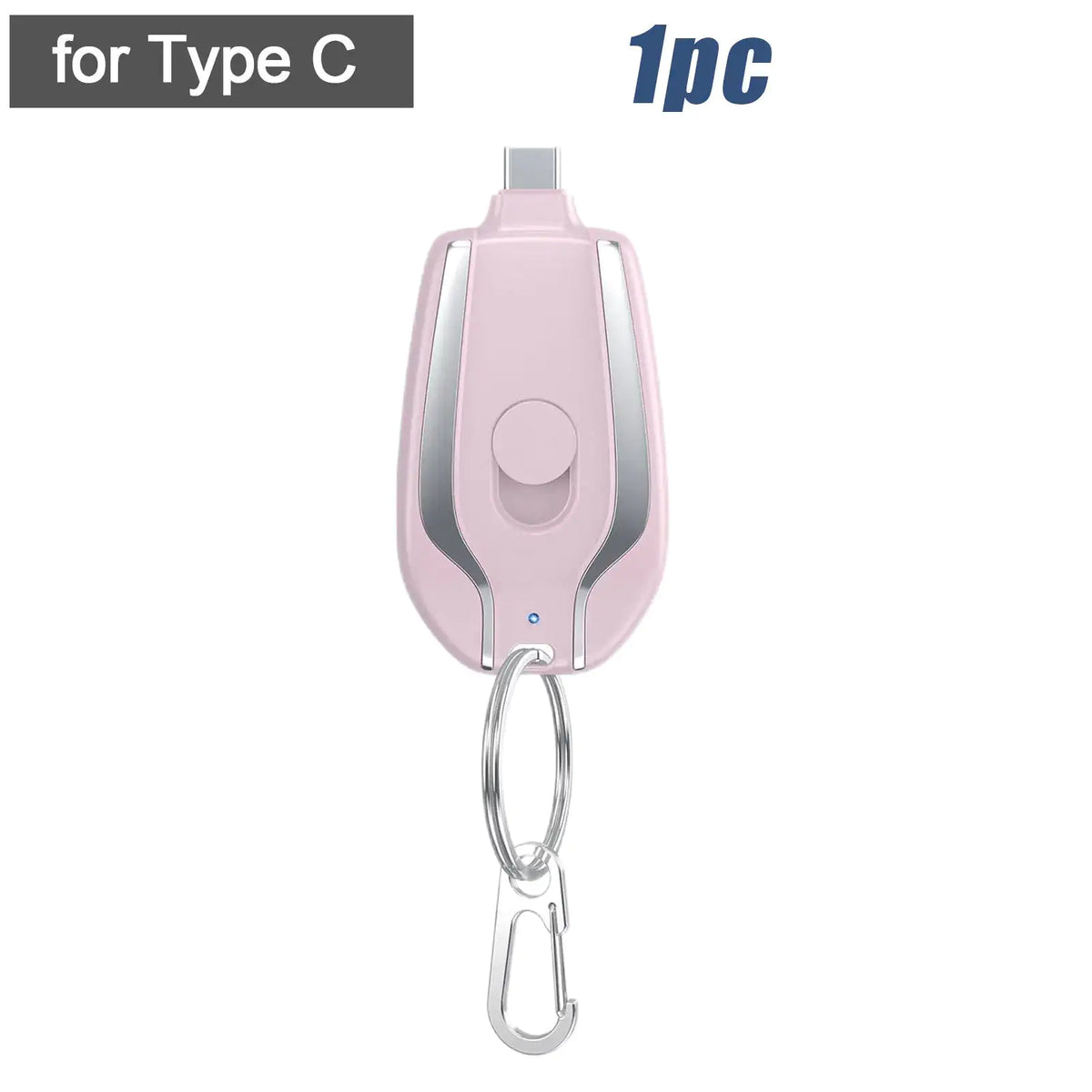 Compact Keychain Emergency Phone Charger Power Bank Rieworkes