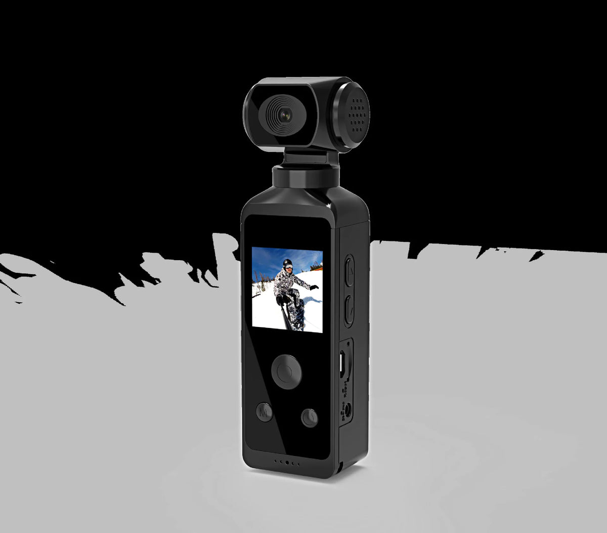270° Rotatable Anti-Shake Pocket Camera Mimarta