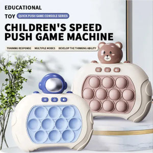 Fast Push Light-Up Bubble Game Console Rieworkes