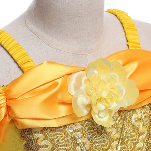 Halloween Cartoon Dress for Kids - Beauty and the Beast Cosplay Mimarta