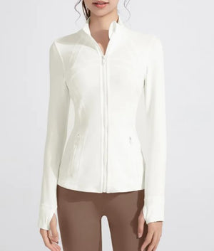 Workout Long Sleeve Zipper Jacket Mimarta