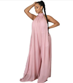 Lightweight Polyester Jumpsuit Mimarta