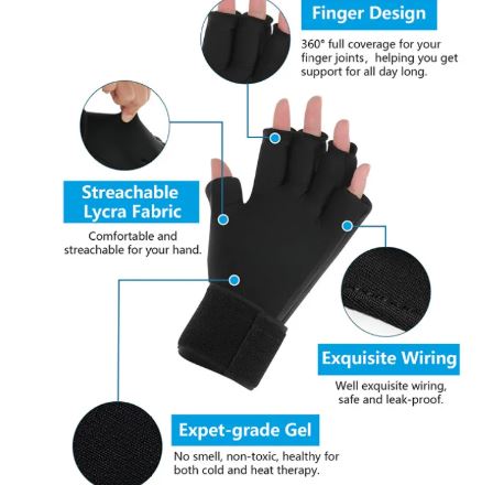 Cold And Hot Compress Solid Gel Protective Gear Gloves Mimarta