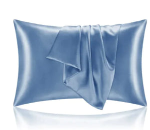 Silk Solid Color Satin Pillowcase Rieworkes