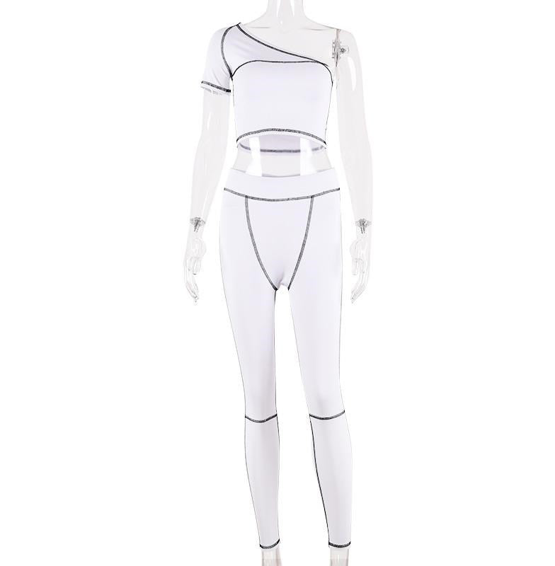 Fashionable Spring Summer Two-Piece Yoga Set Mimarta