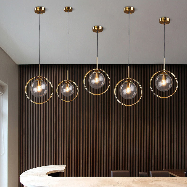 Nordic Modern Minimalist Glass Pendant Light Mimarta