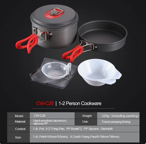 Portable Outdoor Cookware Set Mimarta