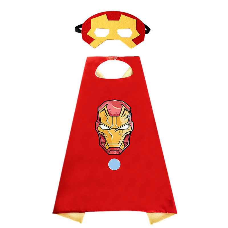 Kids' Superhero Cape for Halloween Dress-Up Party Mimarta