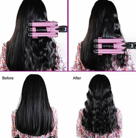 Triple Barrel Hair Curler Iron Mimarta