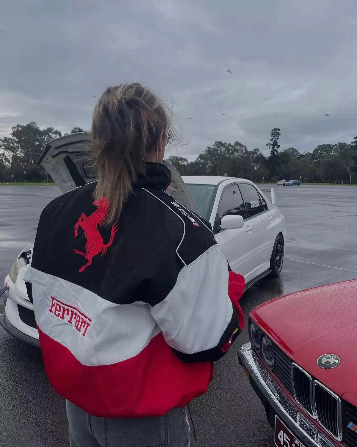Embroidery Bomber Woman Varsity Jacket Rieworkes