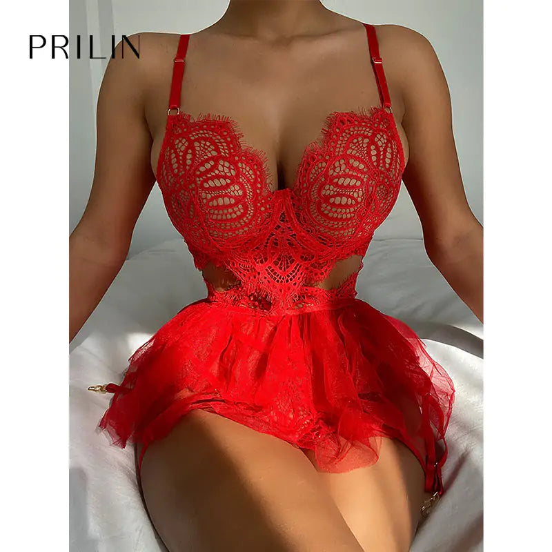 Lace Lingerie Set Rieworkes