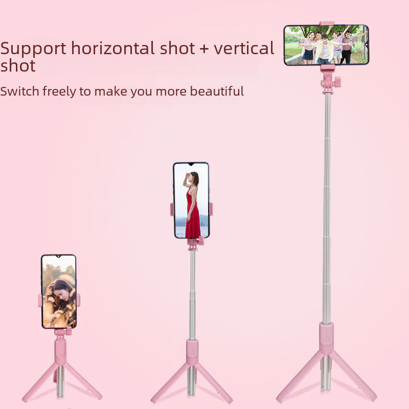 J861 Dual Light Bluetooth Selfie Stick with Tripod &amp; LED Ring Light Mimarta