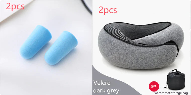 Memory Foam Travel Neck Pillow Rieworkes