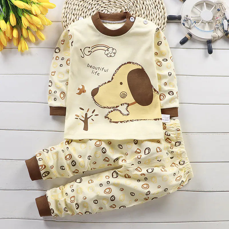 Boys' Cotton Autumn Winter Underwear Set (Wholesale) Mimarta