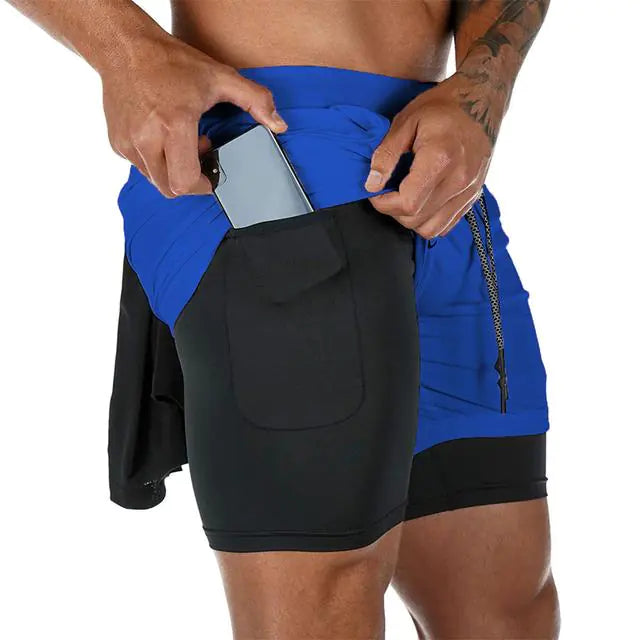 Gym Workout Shorts With Phone Pocket Rieworkes
