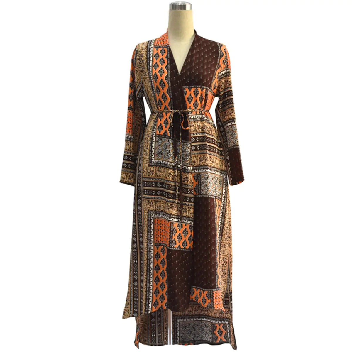 Oversized Parisian Bead Long Sleeved Robe Mimarta