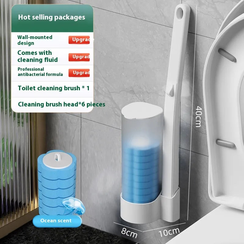 Bathroom Wall-mounted Long Handle Household Cleaning Sets Mimarta