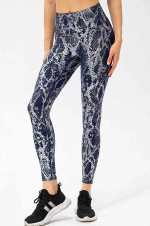 Animal Print Active Pants Rieworkes