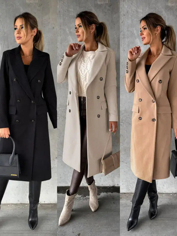 Business Casual Overcoat for Women Rieworkes