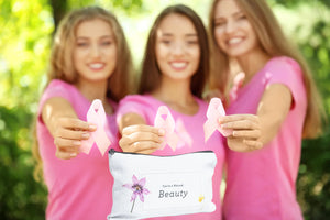 Breast cancer Awareness Gift Box - Hope for a warrior / a survivor / a mother - this is a support care pamper package -  Natural Lavender Bath & Body Relaxing Package Rieworkes